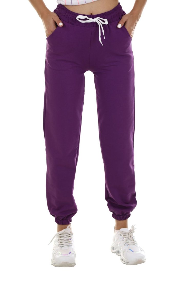 Purple joggers